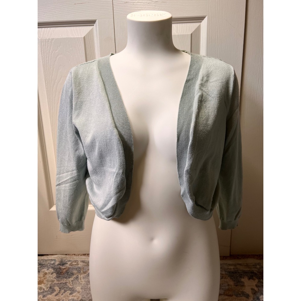 Maurice's Cottagecore Cardigan Blue Size M